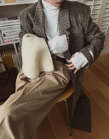 レイストライプマキシコート (2 color)