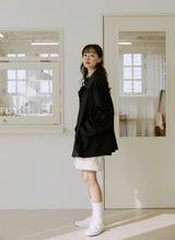ユニセックスダッフルジャケット / unisex duffle jacket black