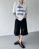 オウンキャピタルレタリング半袖Tシャツ