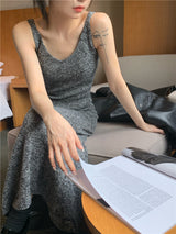ボカシソフトロングドレス/Bokashi Soft Long Dress