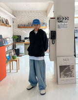 테이핑 바람막이 자켓 (3컬러)