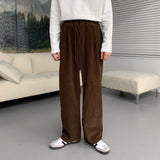 2タックバンディングコーデュロイパンツ / MG705 Two-tuck banding corduroy pants (7 colors)
