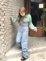 クレセントシャーリングカーゴパンツ