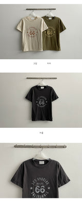 ロサンゼルス半袖Tシャツ / Los Angeles Short-Sleeved T-Shirt