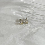 mini mushroom earring yellow92