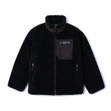Our Story Fleece Zipup Jacket - Black (6624498090102)