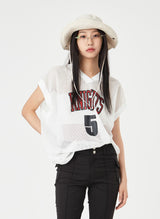 Safari snap button string bucket hat