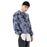 Boxy crop tie dye T-shirt (4638416306294)
