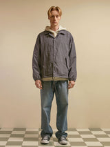 WASHER NYLON COACH JACKET (PURPLE) (6675328434294)