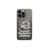ワットエバークリアジェルハードタイプケース / Whatever clear jel-hard type case