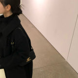 [BELLIDE MADE] ユリフィアンヒドゥンオーバーサイズフィットシングルロングコート