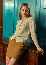 100% wool hand stitch print cardigan_snowflake (6655895404662)
