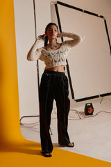 クロシェトップ/CROCHET TOP