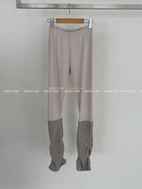 warm layered napping leggings