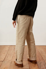 キルシー女性スモールチェリーコットンパンツ／WOMEN SMALL CHERRY COTTON PANTS KA [BEIGE] (6597398691958)
