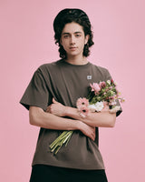 DVRK PRIVÉ SECRET JARDIN LOGO TEE - DARK GREY