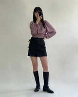 Collection 21fw - Dark Vader Mini Skirt (6614899196022)