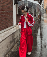 スーパーワイドロゴパンツ / [自主製作] Super wide logo pants (3 color)