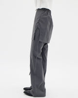 チャコールスカートパンツ / Charcoal Skirt Pants
