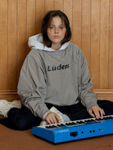 Nylon Raglan Crewneck_Sand Beige