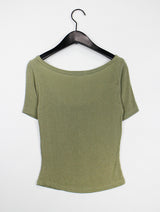 エンビーUネックTシャツ/Envy U-neck T-shirt (3color)