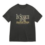 アメリカンドリームTシャツ/AMERICAN DREAM TEE [CHARCOAL]