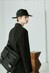 DENIM CARBON COATED STITCH CAP (6538805608566)