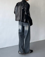 ボルトコートレザージャケット / OA bolt coated leather jacket (3 colors)