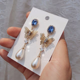 バタフライクイーンピアス / Blue Butterfly Queen Piercing