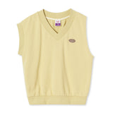 UNBALANCED SWEATER VEST_MUSTARD (6690085404790)