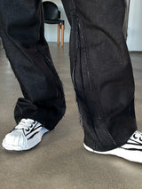 A Nock Deco Denim Pants (2color)