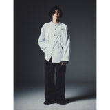 カーターダイアゴナルジップパラシュートパンツ / CARTER DIAGONAL ZIP PARASHUTE PANTS_BK