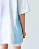 カラーブロックVネックTシャツ / COLOR BLOCK V-NECK T-SHIRT