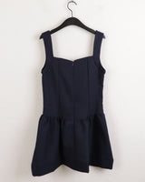 レノアハートネックミニスリーブレスワンピース/ Lenoa Heart Neck Mini Sleeveless One Piece