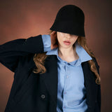 Metal tip bell hat