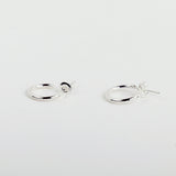 シルバーオープンリングピアス / silver open ring earring (925 silver)