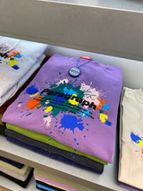 パラグラフペイントスウェット / paragraph paint embroidery mtm 5color (6546255577206)