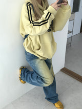 パウロオーバーフィットフードTシャツ