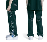 [ARTIST EDITION] TCP X JUNYEONG GWAK フラワーデニムパンツ