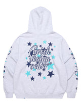 スターライトフーディー/STARLIGHT HOODIE LIGHT GREY(CV2CFUM405A)