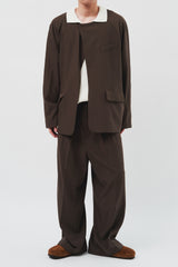 Oriental Rope Wide Trousers (2color)