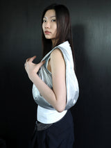 Egg Mini Bag _ Metallic [Silver]