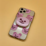 pinki pattern jelly case (iphone case) (6638916665462)
