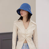 VA Stud Basic Tulip Hat / Navy