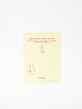 Cosymosy 'Happy Birth & Congratulation' Teddy bear Keyring Card - 5 Color