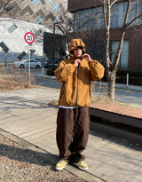 Flame wide work pants
