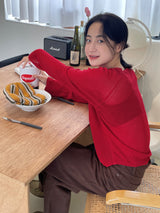 ツイルワイドコットンパンツ