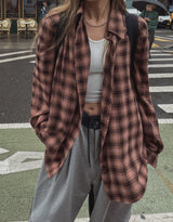 メントスソフトチェックシャツ