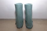 Hug belt boots _Sage denim