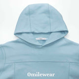 ディバイディドショートフーディー_sky blue